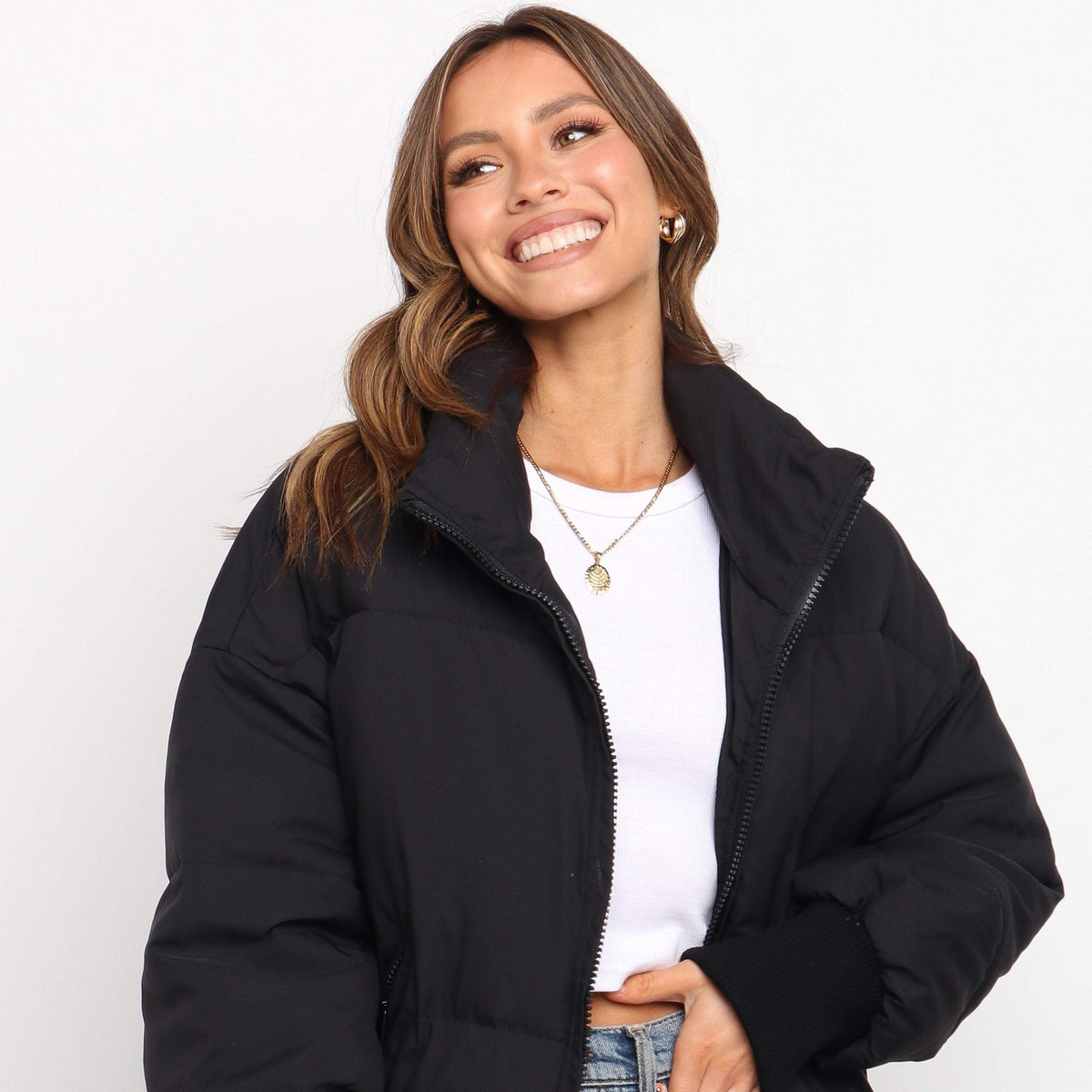 Jaqueta Puffer Feminina Gisele