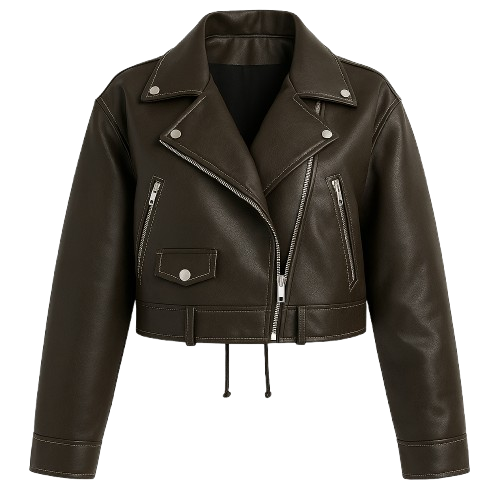 Jaqueta Feminina de Couro sintético Marquesine
