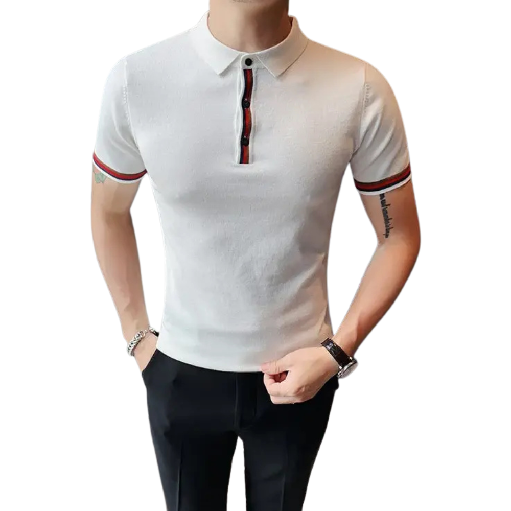 Camisa Polo Masculina Moderniz Puzzle