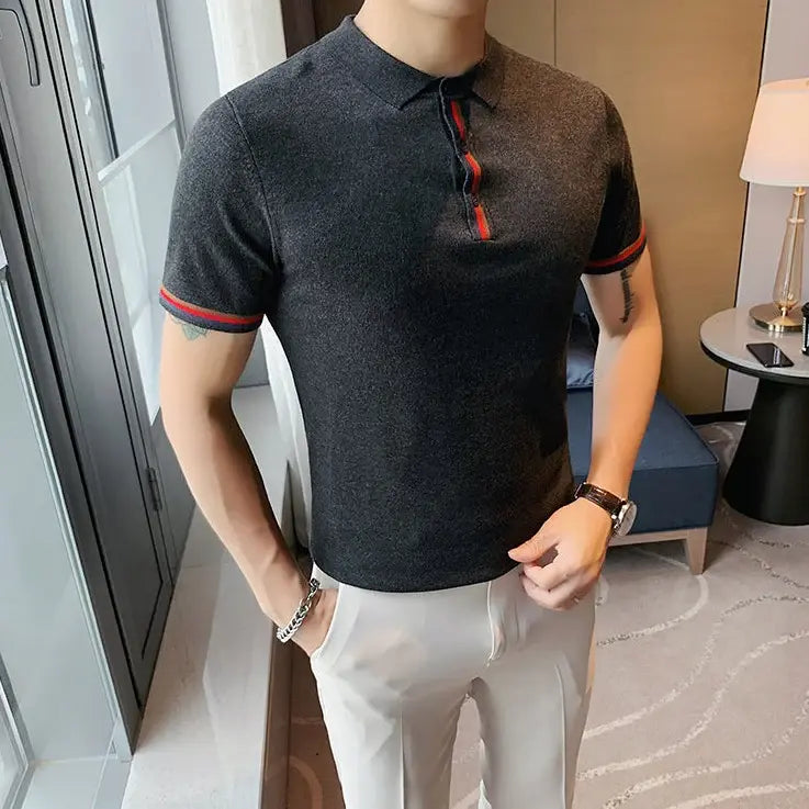 Camisa Polo Masculina Moderniz Puzzle