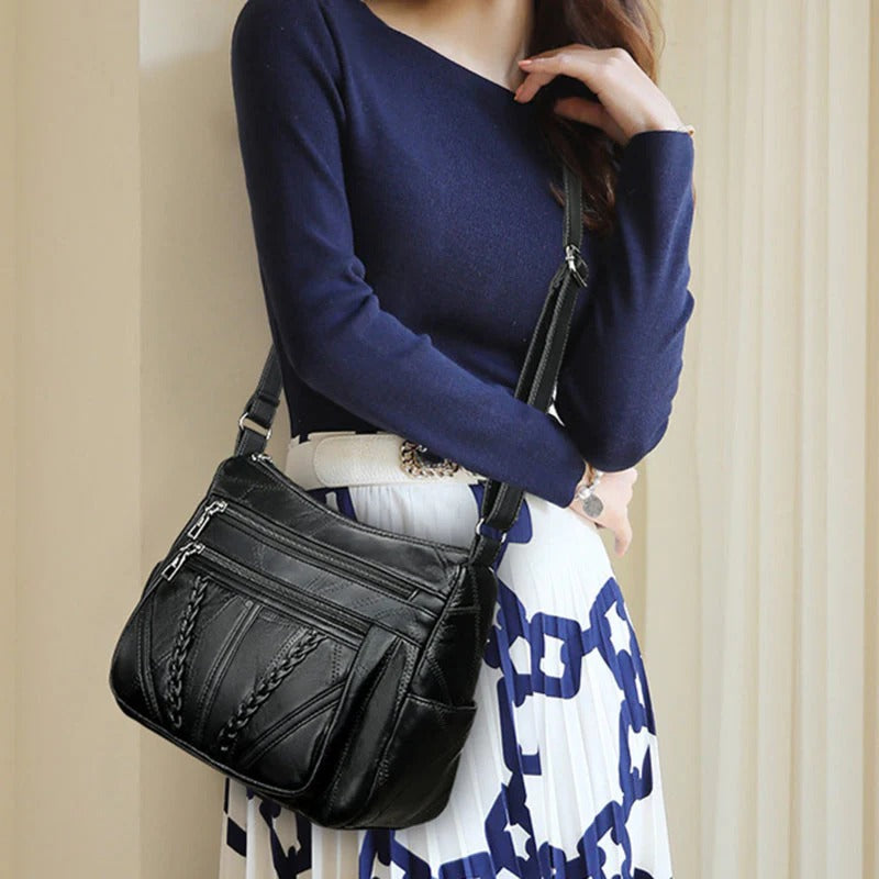Bolsa Feminina de Couro Mannuela