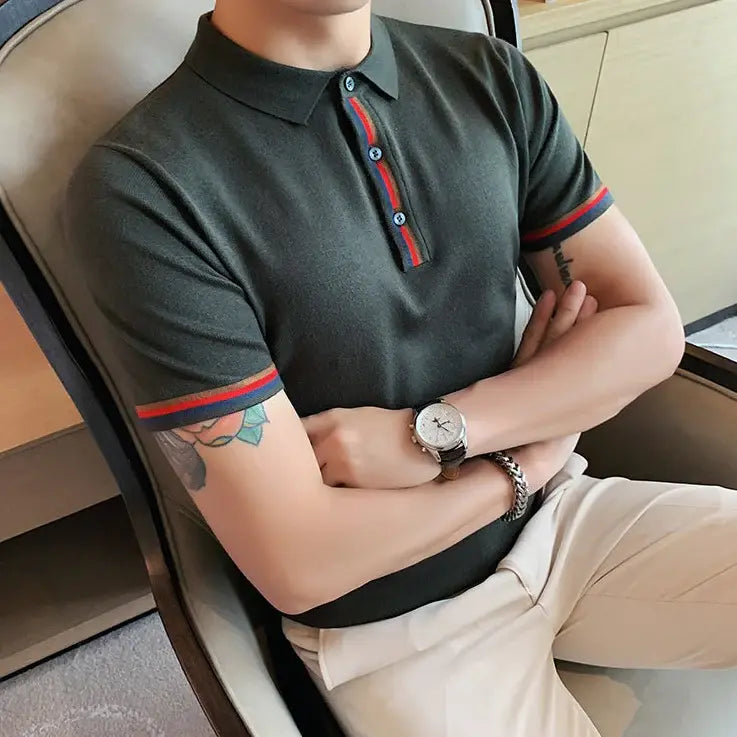 Camisa Polo Masculina Moderniz Puzzle