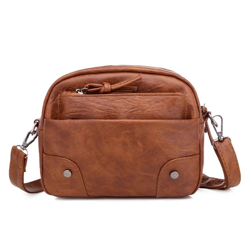 Bolsa Feminina de Couro Mannuela
